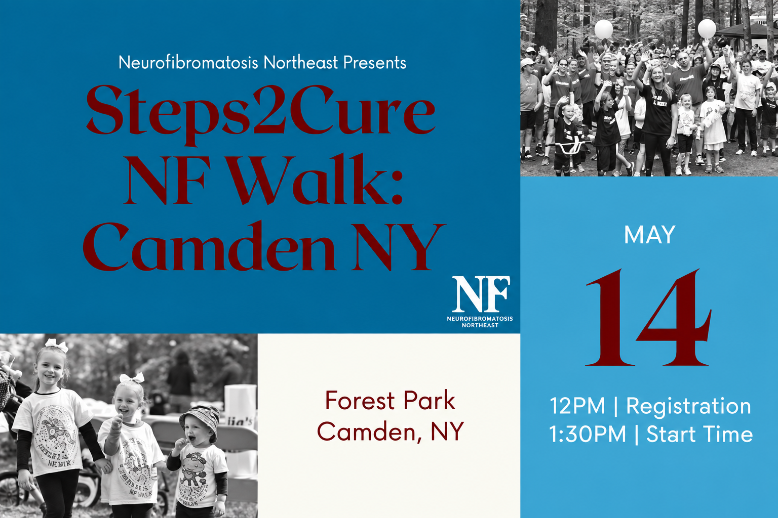 The 9th Annual Steps2Cure NF Walk Camden — May 14, 2022 | Uforia Entertainment & DJ Debonair